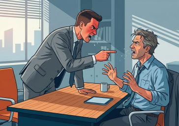 Entretien professionnel virulent entre un salarié et son responsable hiérarchique : accident du travail en ligne de mire !
